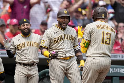 Soto, Machado and Tatis combine for 10 RBIs, Padres beat Reds 12-5 and stop 6-game skid